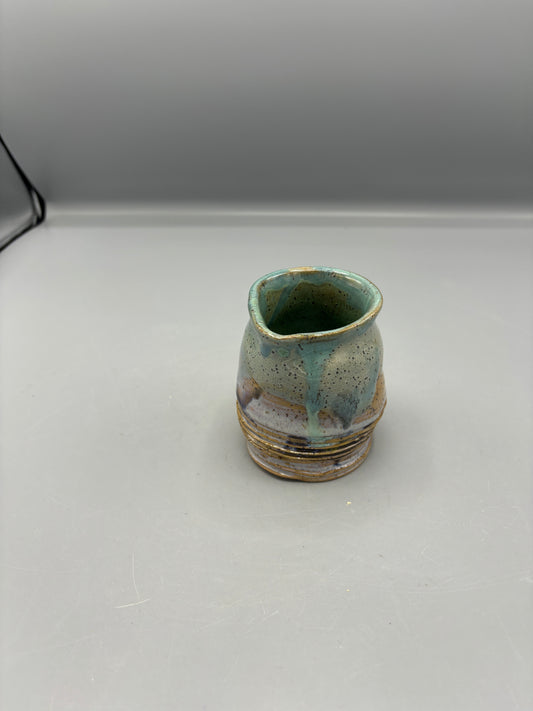 NC Pottery wheel thrown creamer