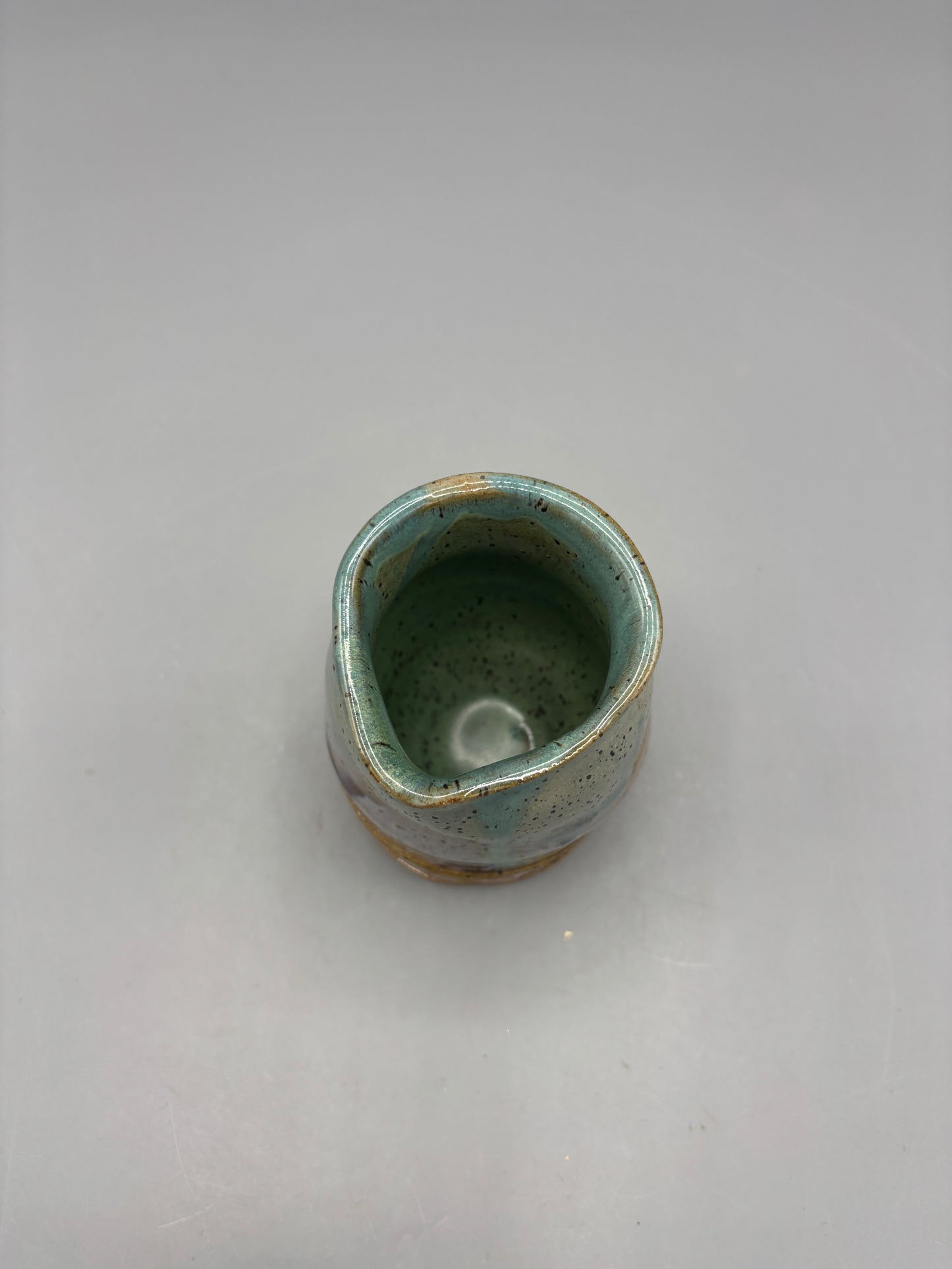 NC Pottery wheel thrown creamer