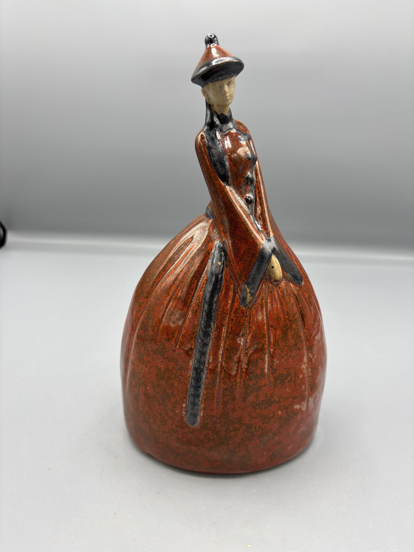 Terracotta Big dress Asian figurine