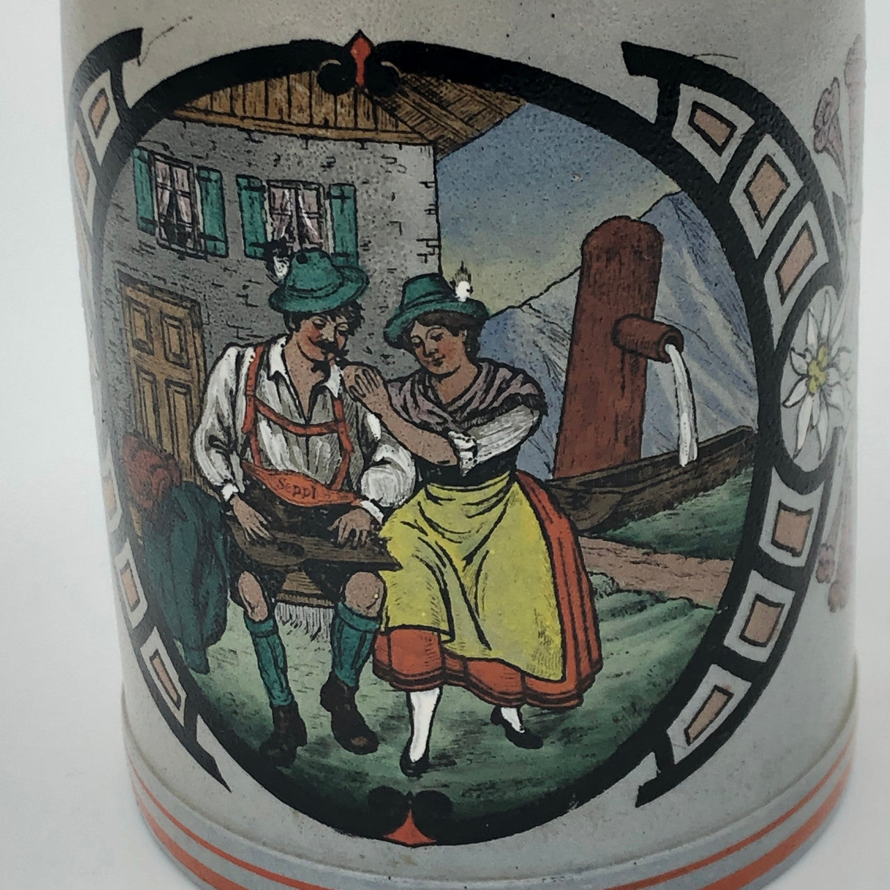 Antique German Beer Mug