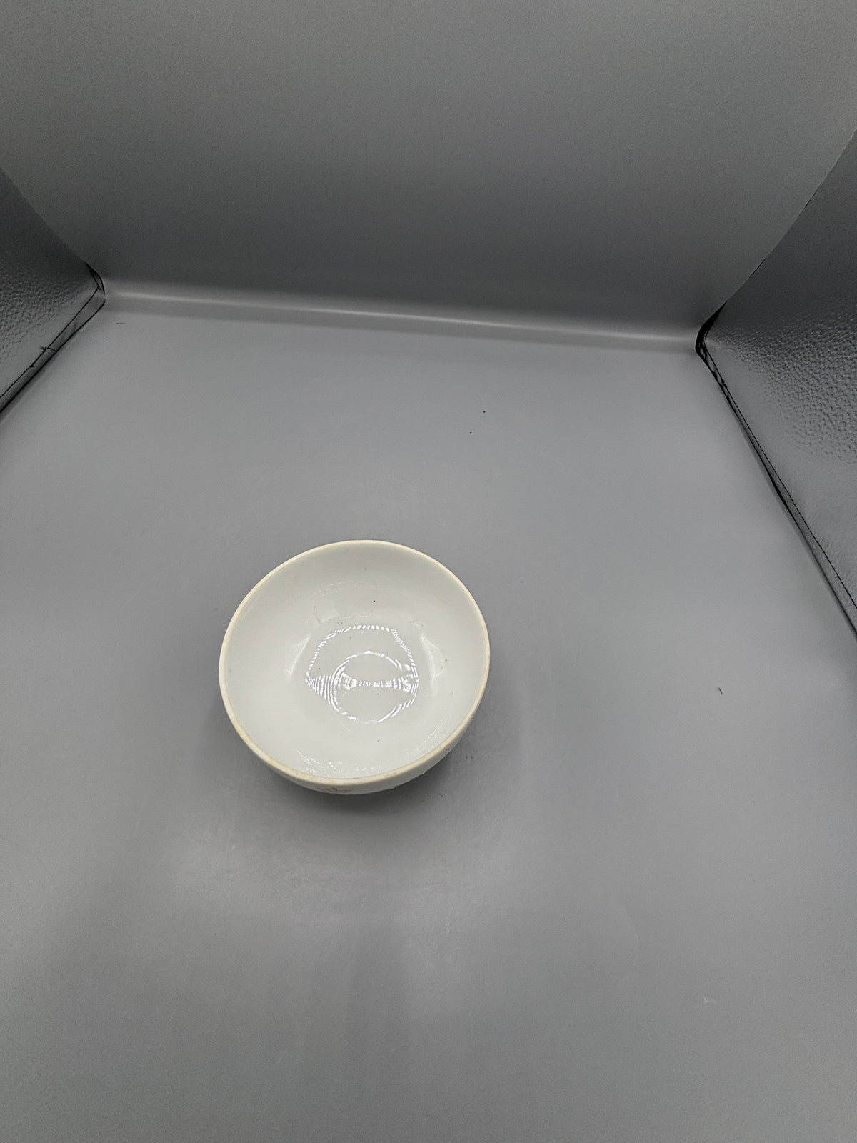 Vintage Lefton China 3 footed 50th Anniversary candy dish
