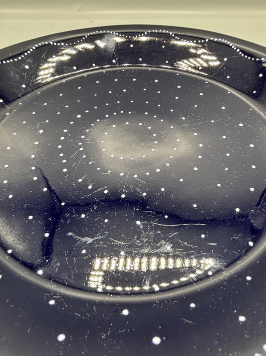 Ceramic polka Dot Platter