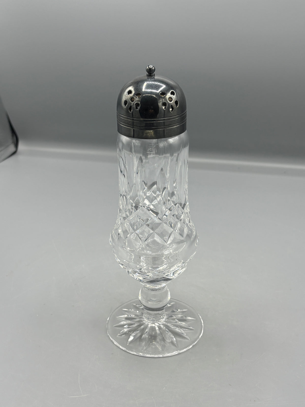 Vintage Waterford crystal Lismore sugar shaker