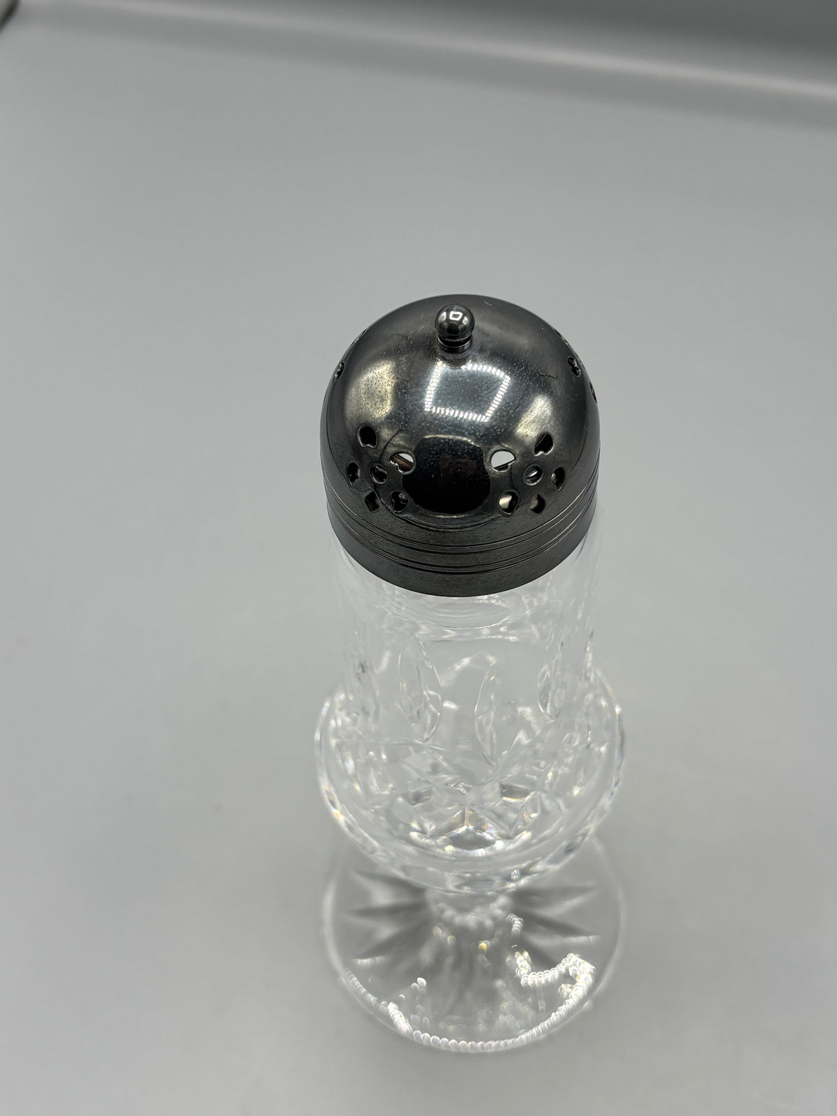 Vintage Waterford crystal Lismore sugar shaker