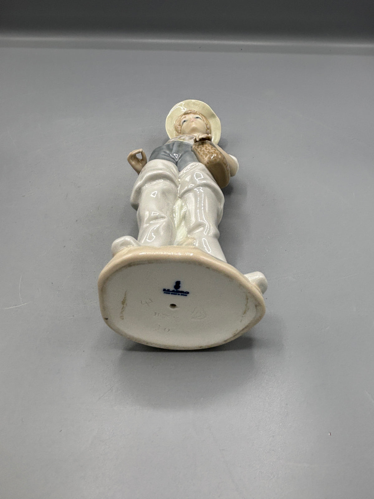 Vintage Lladro Gone Fishing boy figure