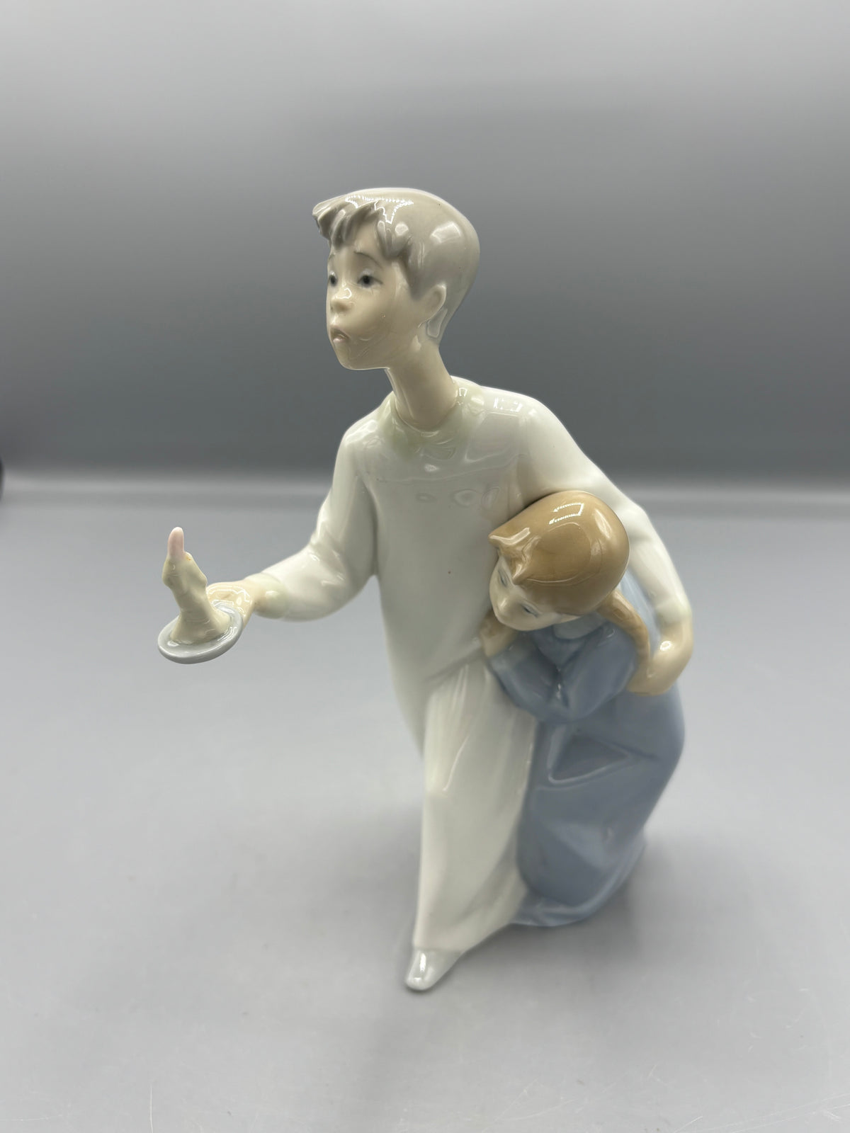 Vintage Lladro Children in Nightshirts