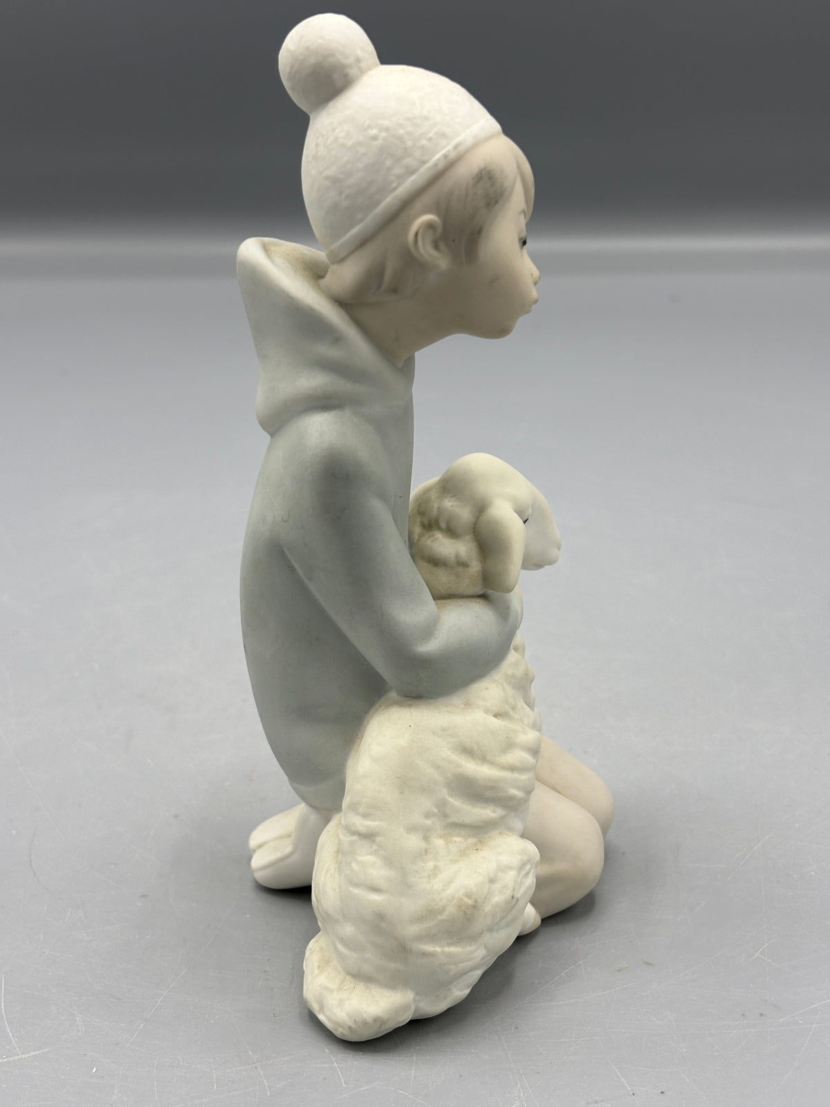 Vintage Lladro Shepard with lamb figure