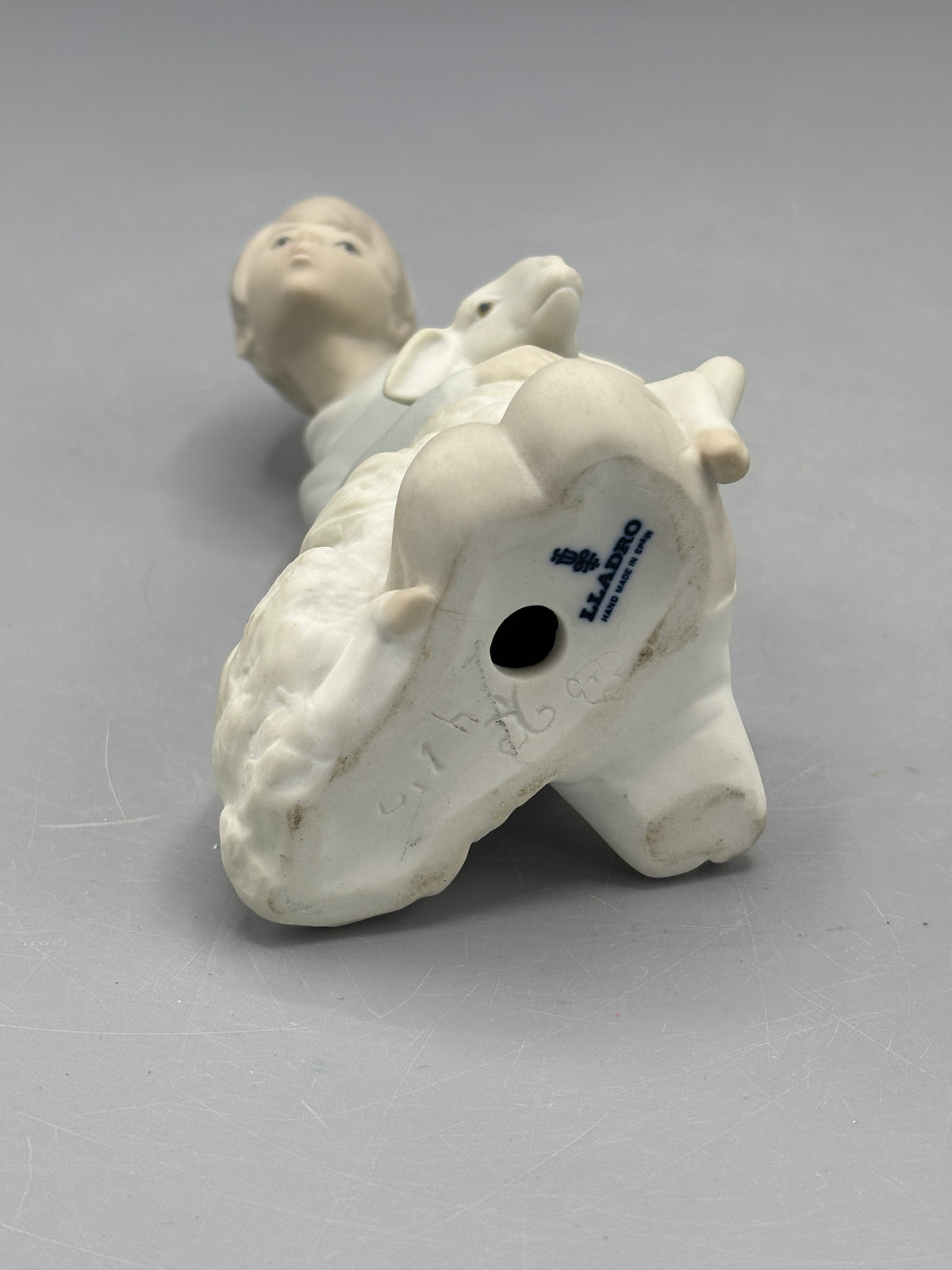 Vintage Lladro Shepard with lamb figure