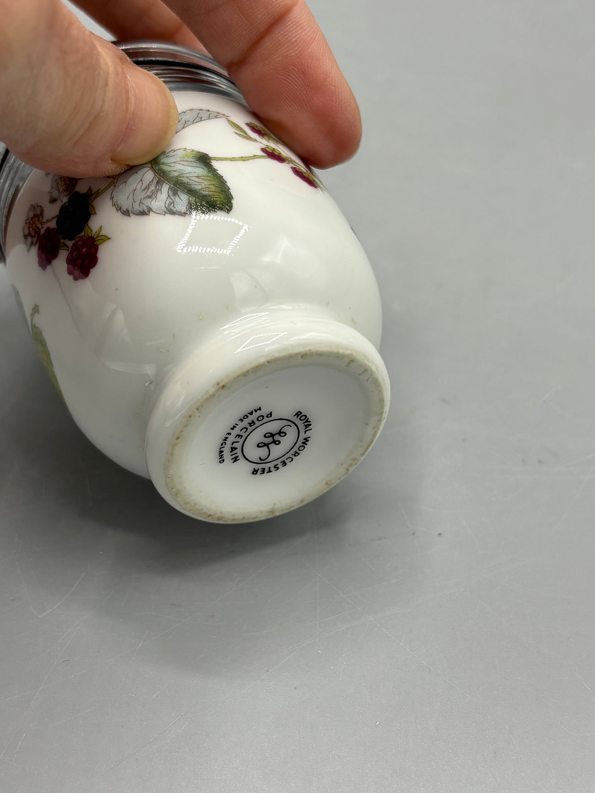 Vintage Royal Worchester Egg Coddler in Lavina
