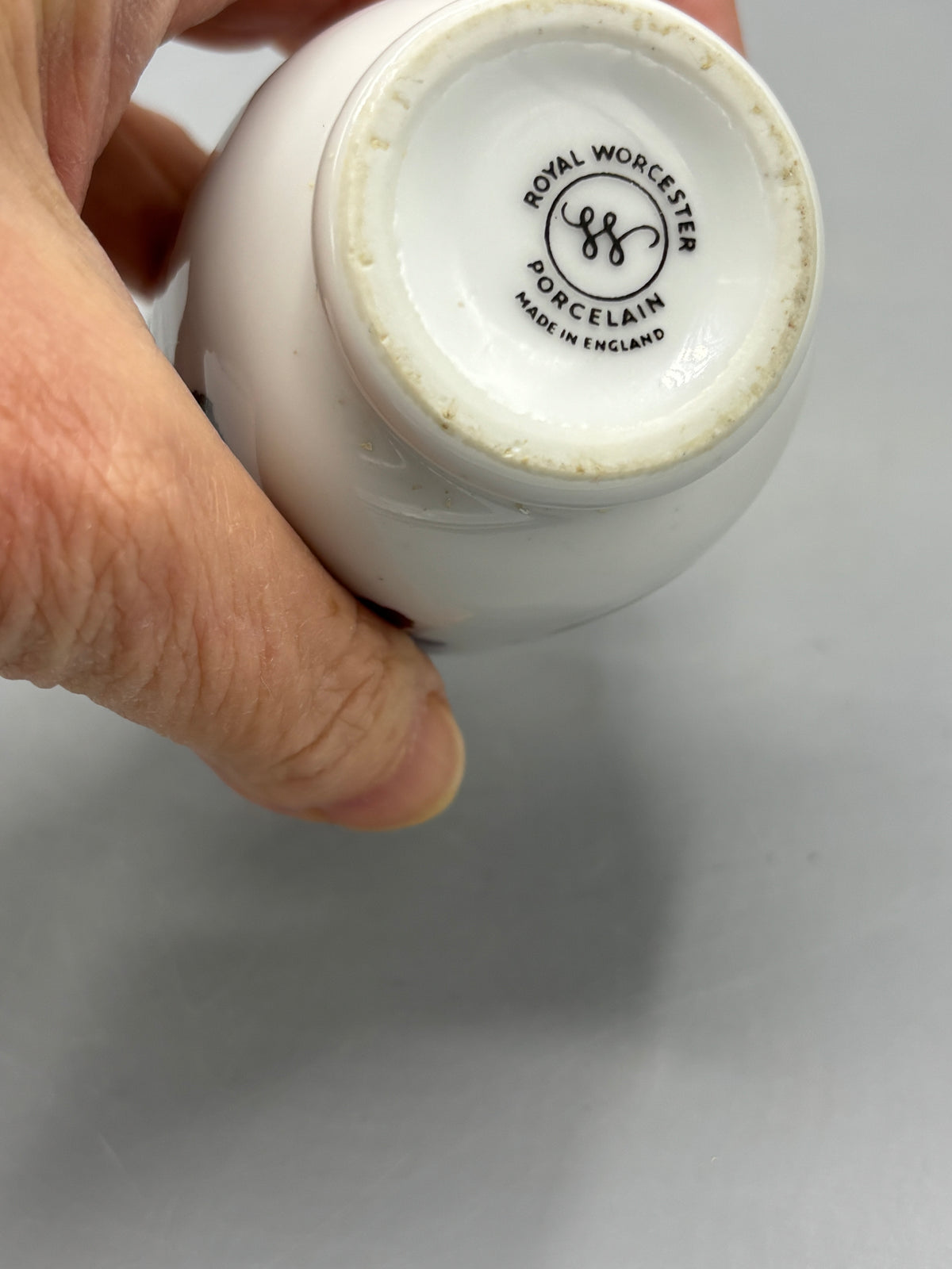 Vintage Royal Worchester Egg Coddler in Lavina