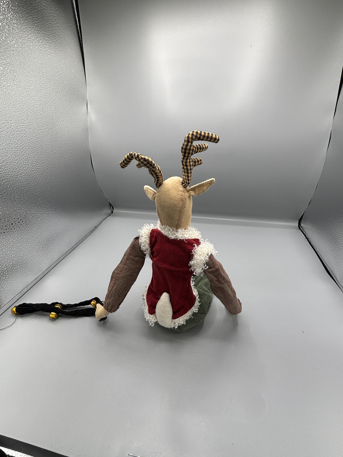 Vintage Mark Roberts Rudolph Debonair plush