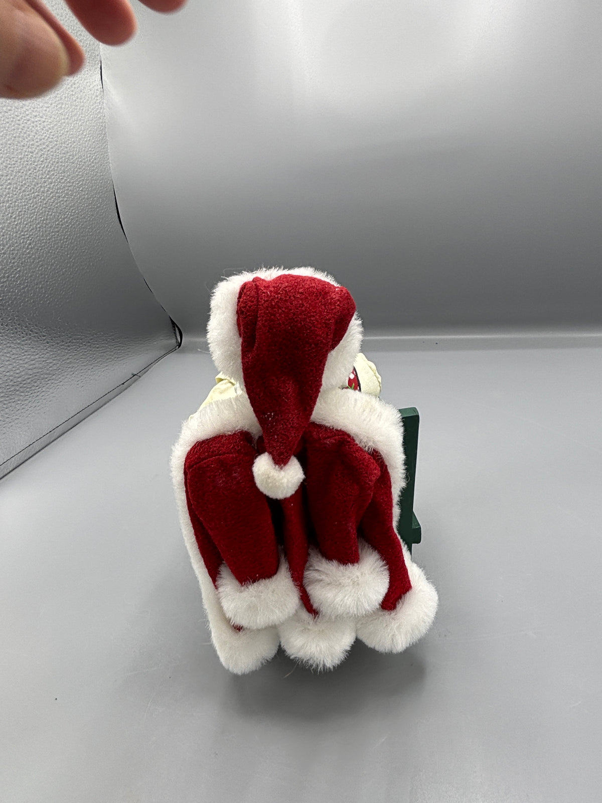Sitting Santa holiday mug of Chocolate