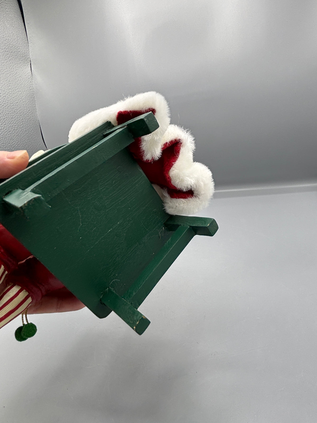 Sitting Santa holiday mug of Chocolate