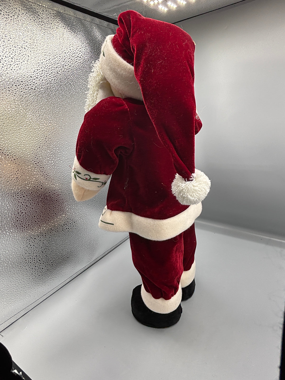 Vintage Style Plush Standing 20" Santa Claus