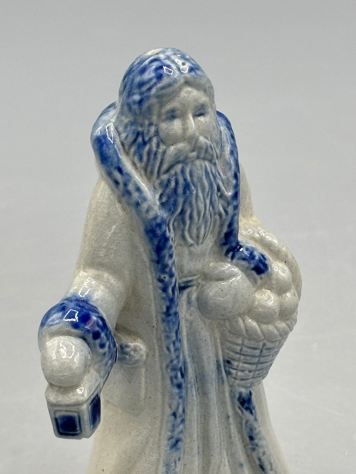 Blue & White Porcelain Wise Old Man Figure