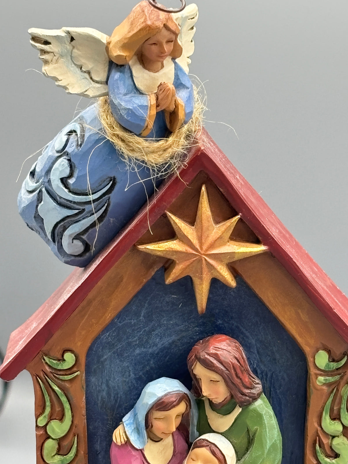Jim Shore Revolving Nativity Messiah Savior King- 10"
