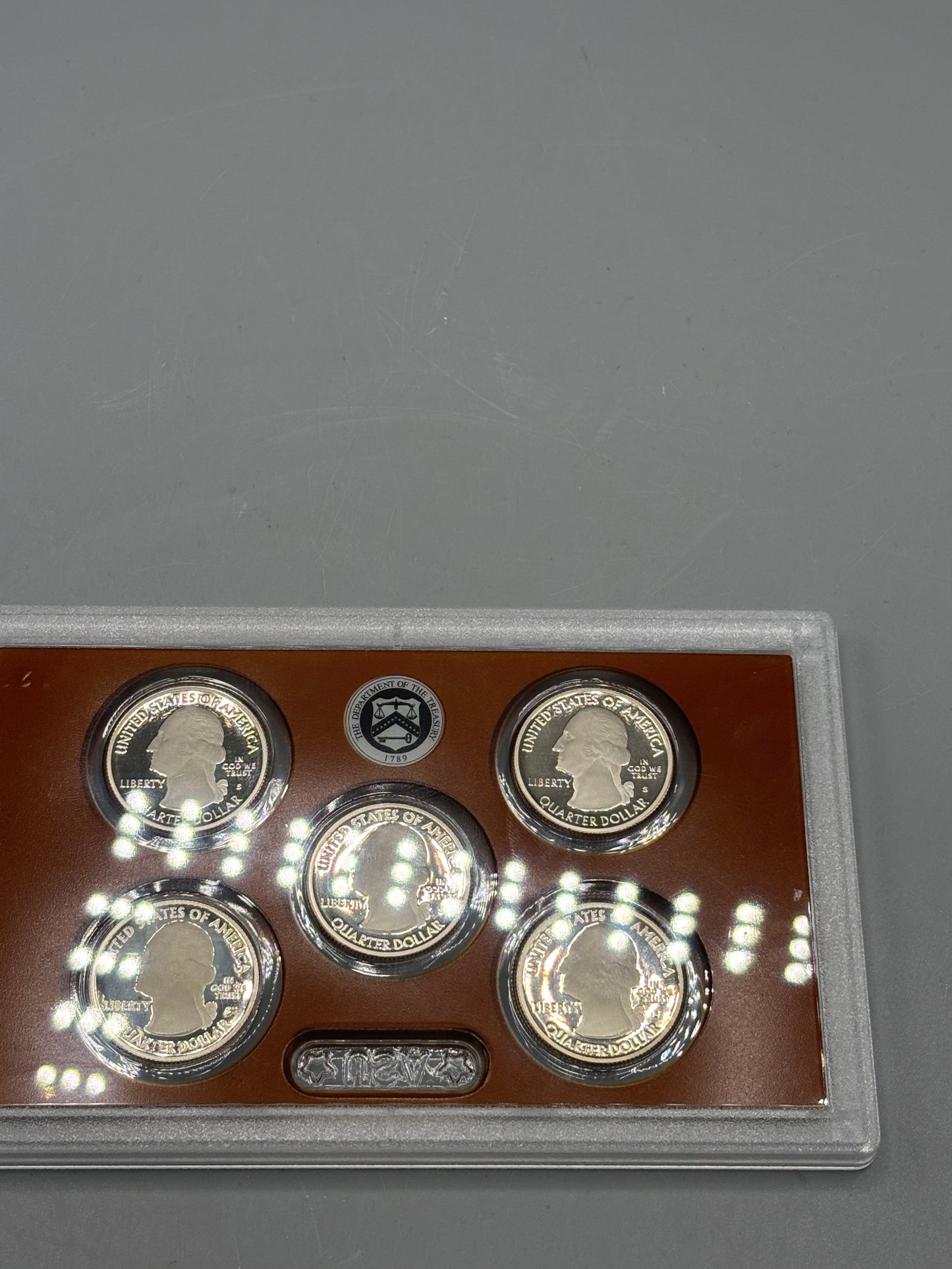 2019 Us Mint America the beautiful silver Quarter proof set