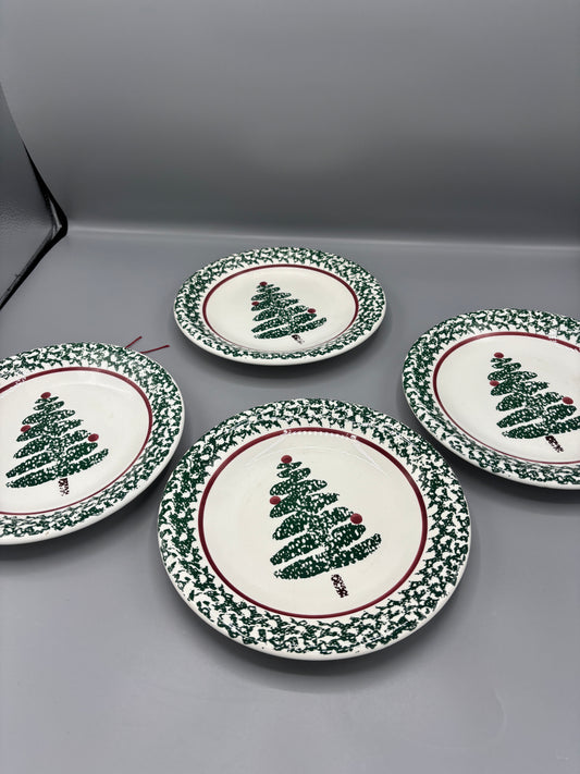 Furio Christmas tree plates