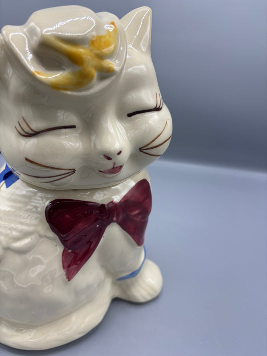 Vintage Shawnee Cookie Jar Puss N Boots
