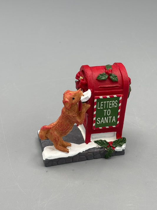 Letters to Santa  Dog & Mailbox