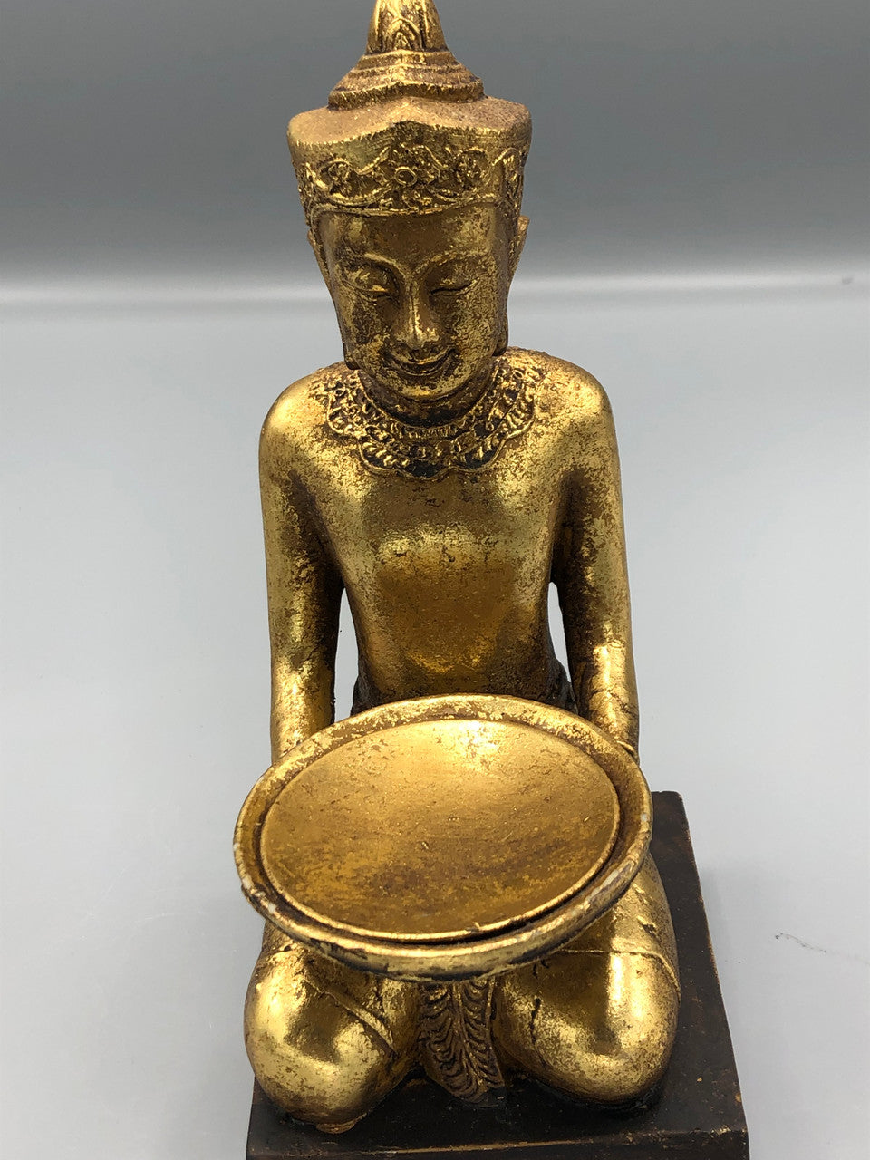 Gold painted Buddha Statue