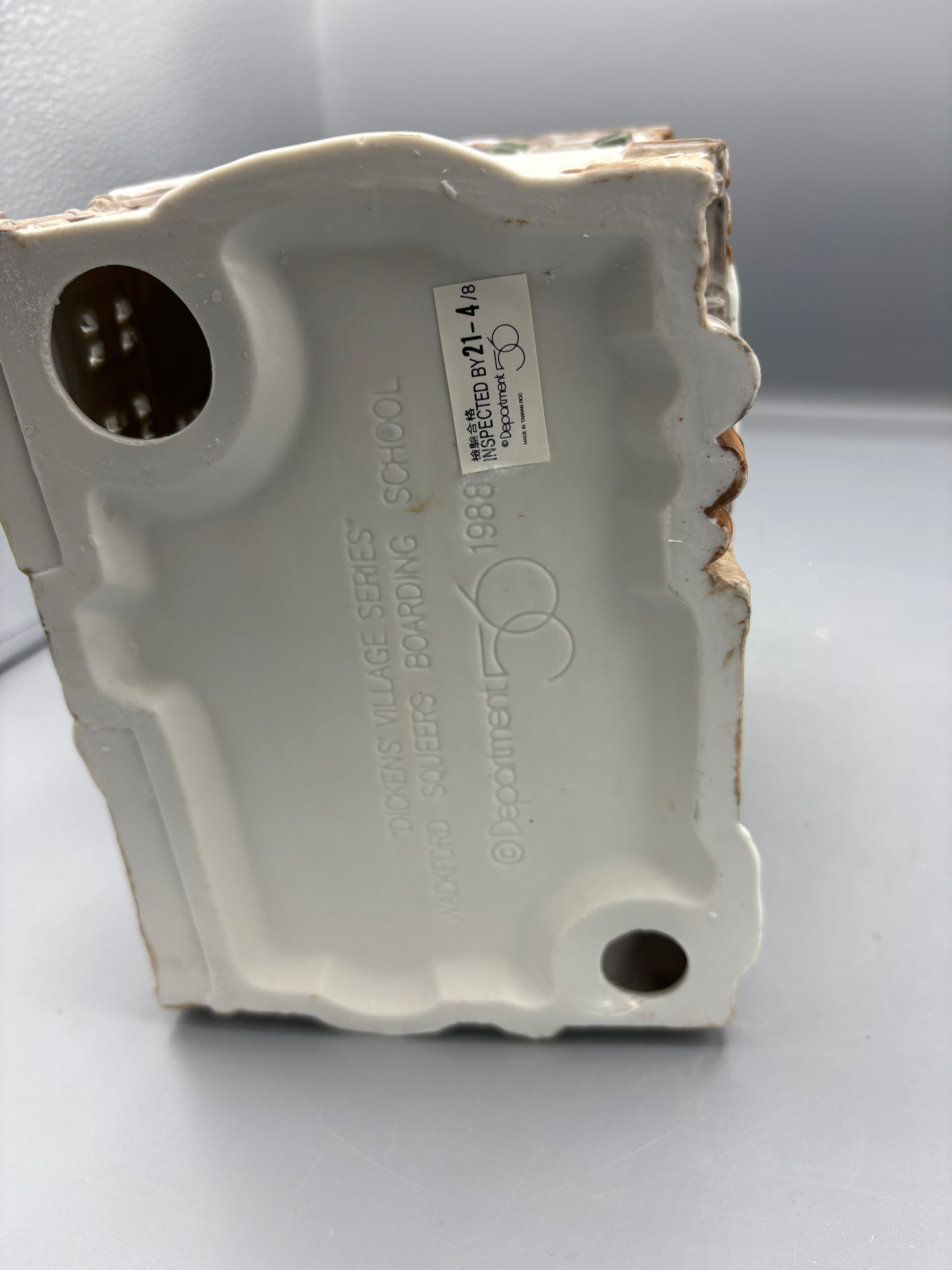 Department 56 Wackford   Squeers boarding school