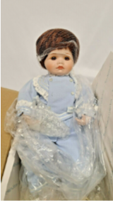 Hamilton Collection Heritage Baby Sara Doll in Box