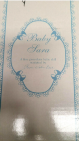 Hamilton Collection Heritage Baby Sara Doll in Box