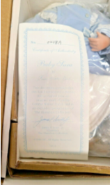Hamilton Collection Heritage Baby Sara Doll in Box