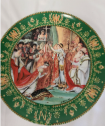 French Limoges 'Sacre de Napoleon' Collective Plate