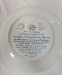 French Limoges 'Sacre de Napoleon' Collective Plate