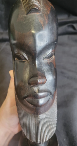 Handmade African Warrior Carving