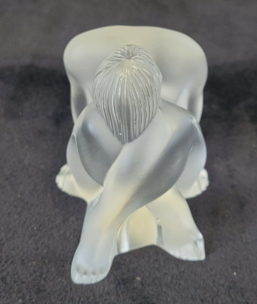 Lalique Nu Assis Nude Sitting Figure