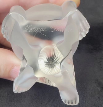 Lalique Nu Assis Nude Sitting Figure