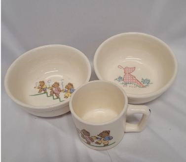Richard G. Krueger Bowls and Mug