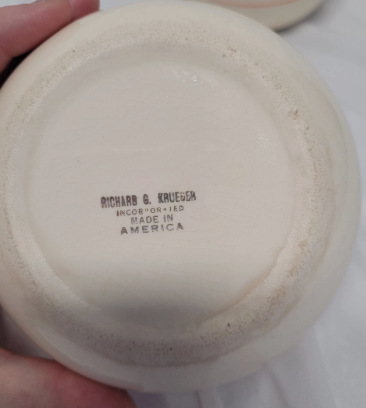 Richard G. Krueger Bowls and Mug