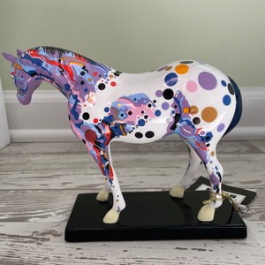 The trail of Painted Ponies Mosaic Appaloosa