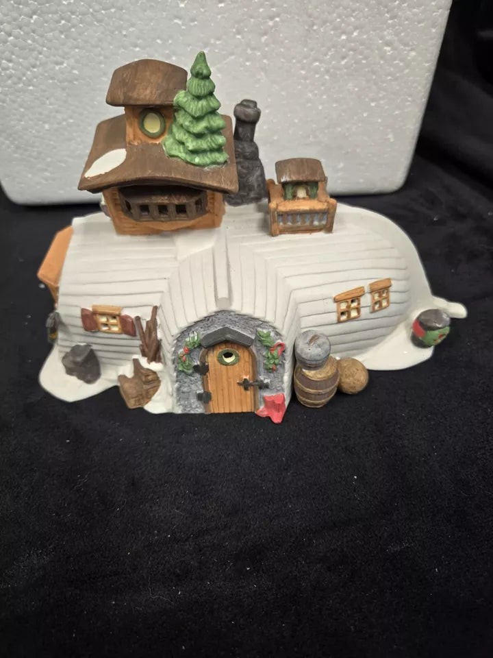 Dept. 56 Dickens' Village Series Peggotty's Seaside Cottage - White