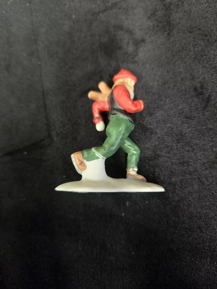 Dept 56 Heritage Village "CHILDE POND AND SKATERS" #5903-0 ~Set of 4