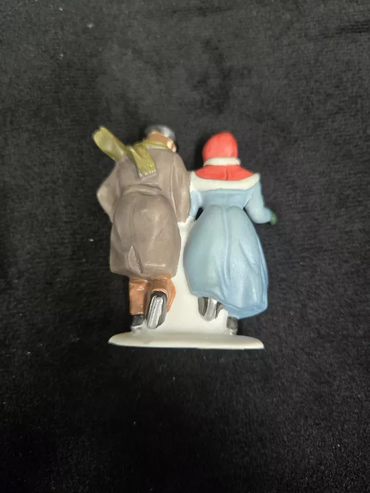 Dept 56 Heritage Village "CHILDE POND AND SKATERS" #5903-0 ~Set of 4