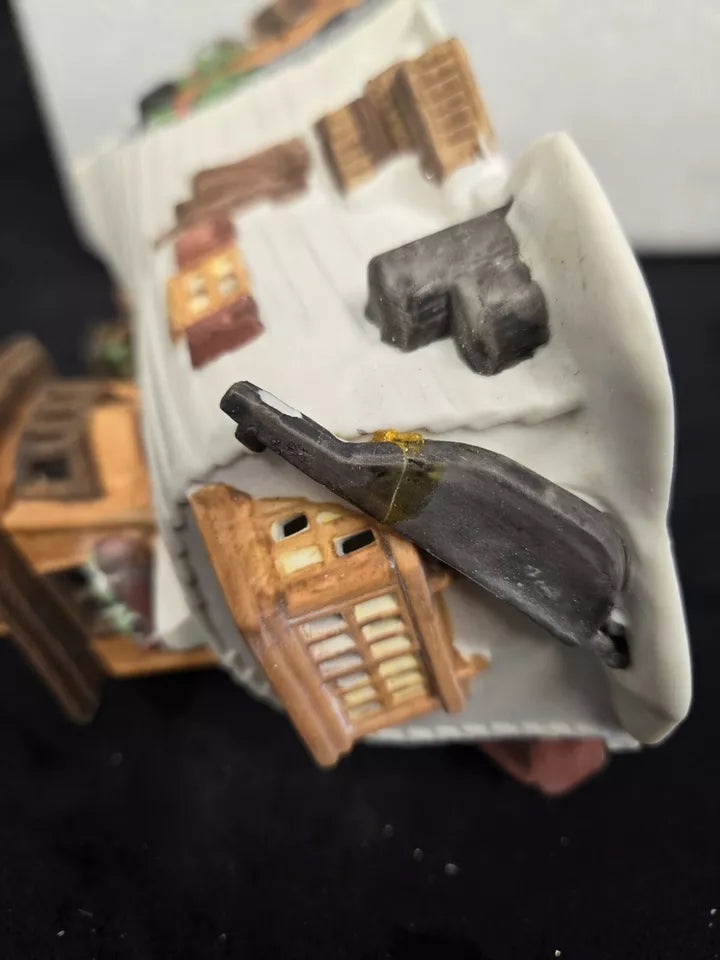 Dept. 56 Dickens' Village Series Peggotty's Seaside Cottage - White