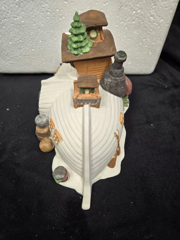 Dept. 56 Dickens' Village Series Peggotty's Seaside Cottage - White